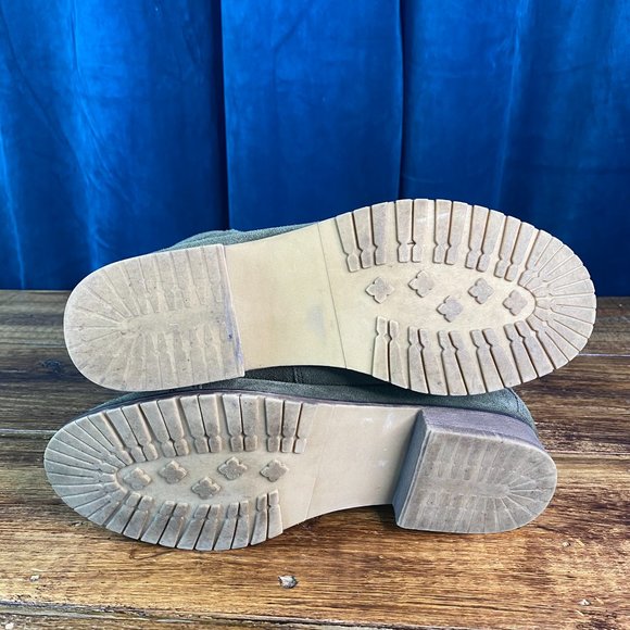 Steve Madden Maecie Suede Combat Boots - Picture 8 of 10